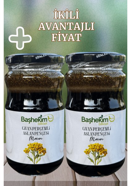 Civan Perçemli Aslan Pençesi Polenli Özel Karışım Macun 420 gr 2'li