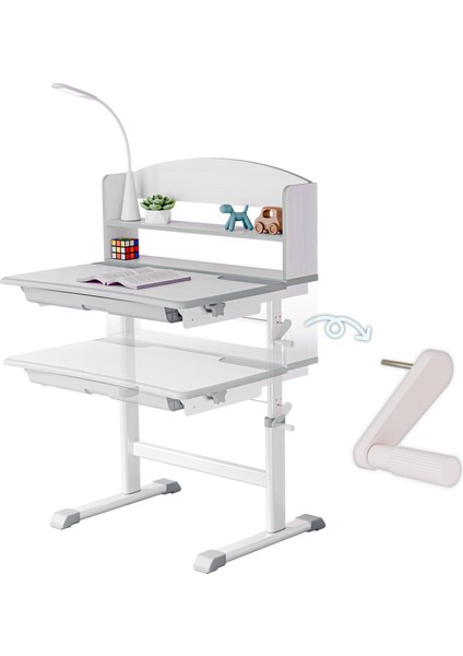 Sakura Çocuk Çalışma Masası | Yükseklik ve Açı Ayarlı | Ergonomik Masa