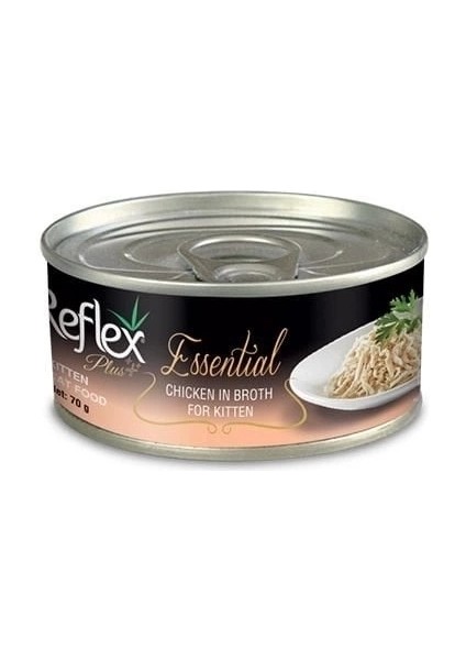 Reflex Plus Kitten Tavuklu Yavru Konserve Kedi Maması 70 gr