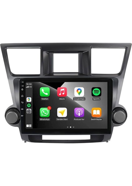 Toyota Highlander Android Multimedya Sistemi 4-32 Blueway (2007-2013) fiyatları