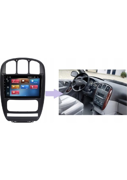Chrysler Voyager Android Multimedya Sistemi 4-32 Blueway (2002-2007)