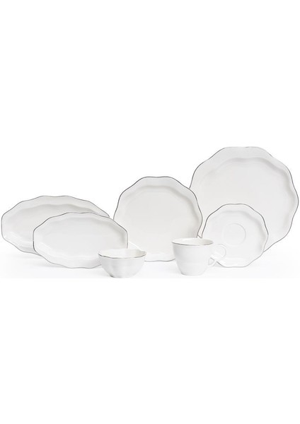 Daily Platinum 6 Kişilik 26 Parça Kahvaltı Takımı PA2087