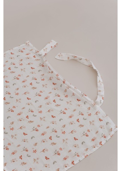 Müslin Emzirme Örtüsü - Pureline Series - Soft Bloom