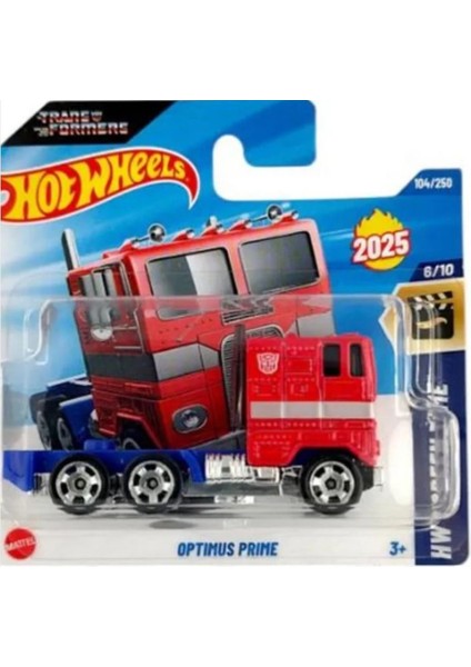 Hw Screen Tıme Optımus Prıme HYW26 6/10 104/250 Tekli Metal Araç 1/64 Ölçek
