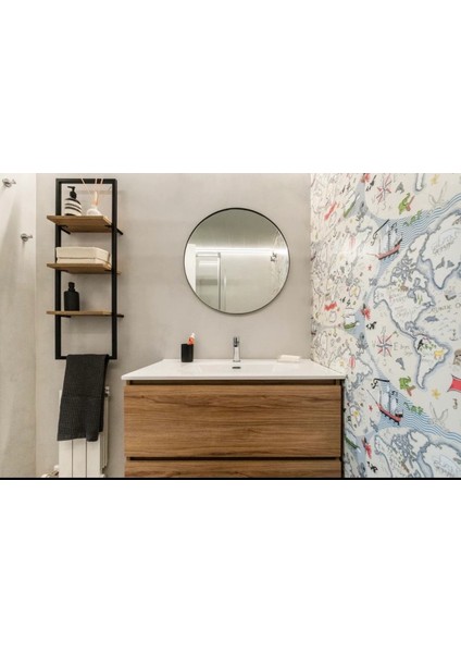 Lara Banyo Düzenleyici ve Rafı