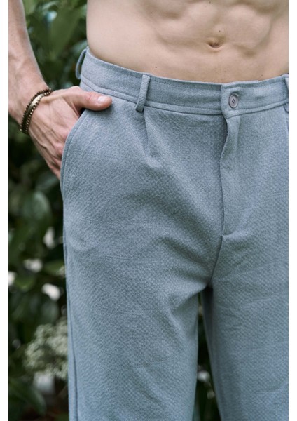 Glenn Erkek Gri Pantolon