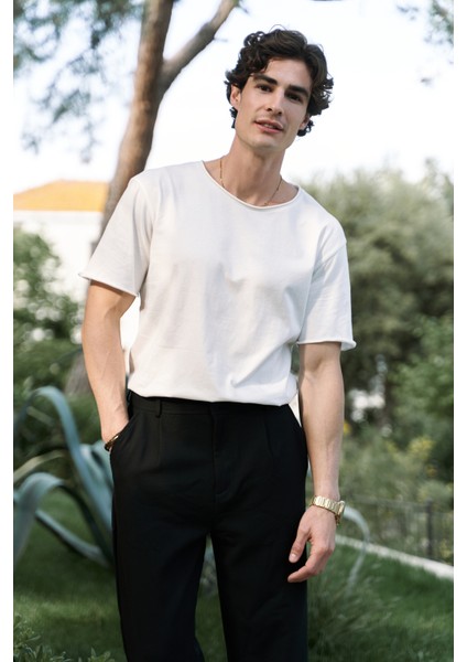 Glenn Erkek Siyah Pantolon
