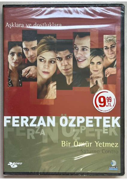 Bir Ömür Yetmez DVD (Orjnal Dönem Baskı Dvd)