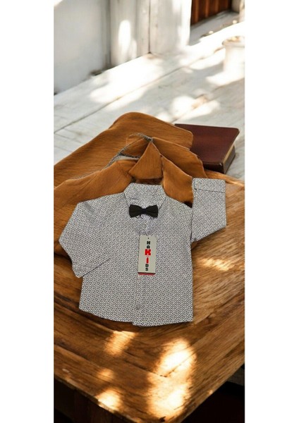 Çocuk Pantolon Gömlek Takım Papyonlu fiyatları