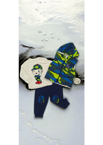 Kamuflaj Desenli 3lü Takım fırsatları