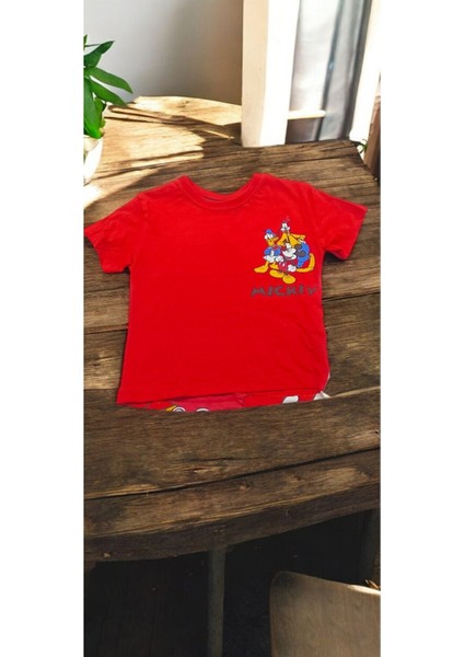 Penye Şort T-Shirt Takım