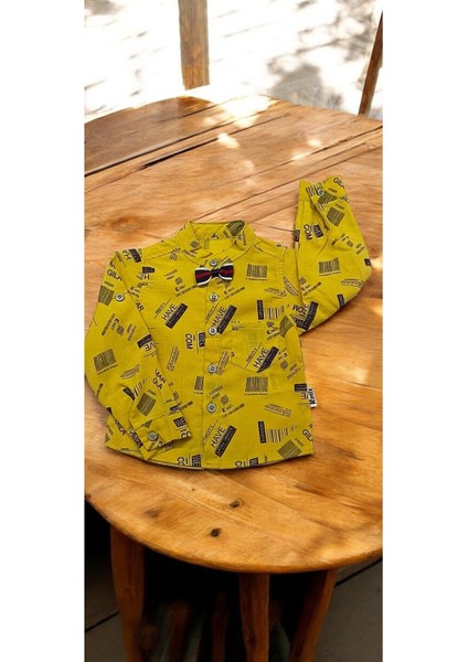 Bebek 2 Li Takım Gömlek Pantolom + Papyon fiyatları