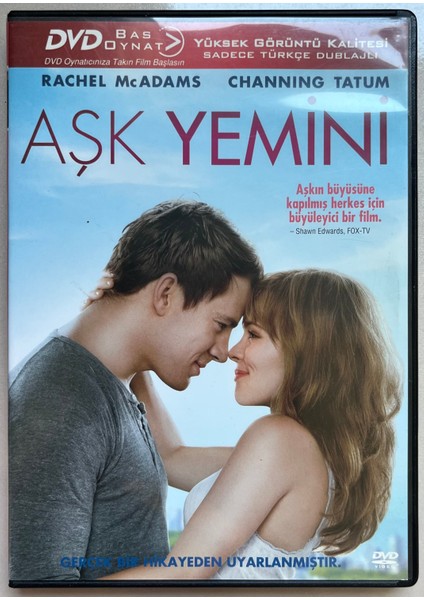 Aşk Yemini DVD (Orjnal Dönem Baskı Dvd)