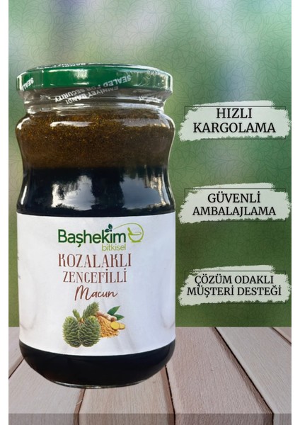 Zencefilli Kozalaklı Özel Karışım Bitkisel Macun 420 gr 2'li fiyatları