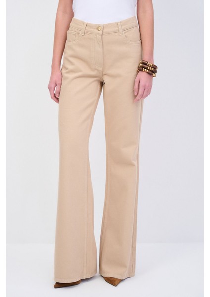 Bol Paça Denim Pantolon Camel 153M2199000