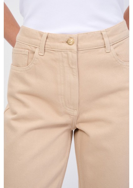 Bol Paça Denim Pantolon Camel 153M2199000