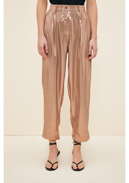 Parlak Pantolon Gold 153M1857005