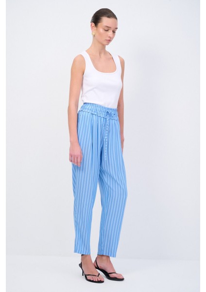 Beli Lastikli Pantolon C.mavi 153M2195000