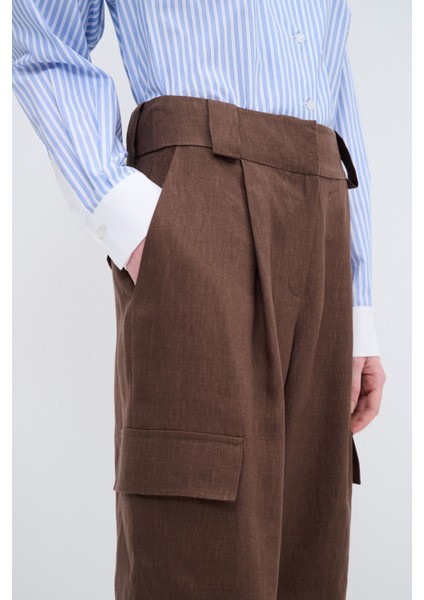 Kargo Cepli Keten Pantolon fırsatları