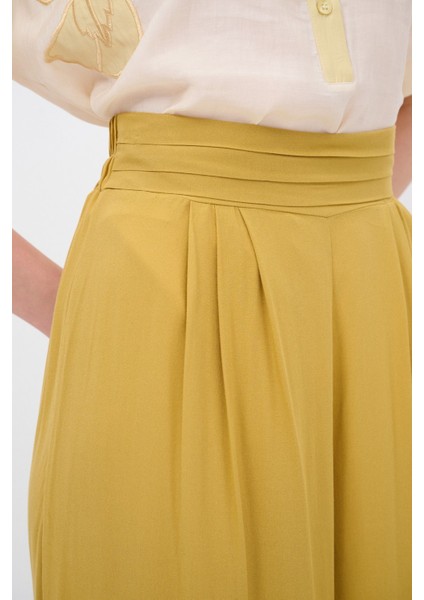 Beli Pileli Bol Paça Pantolon modelleri