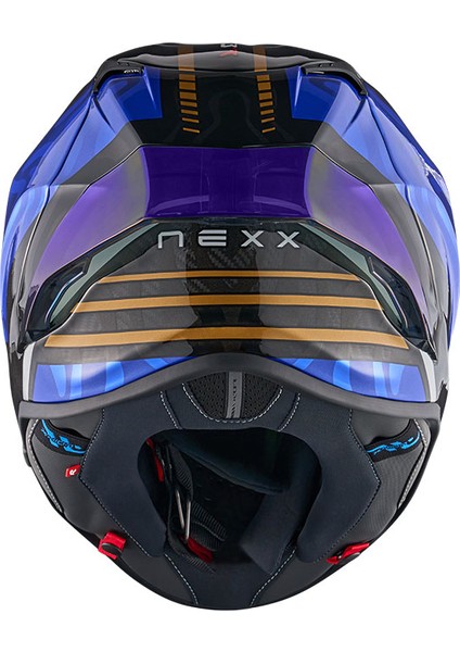 X.R3R Swırl Karbon Mavi Kask