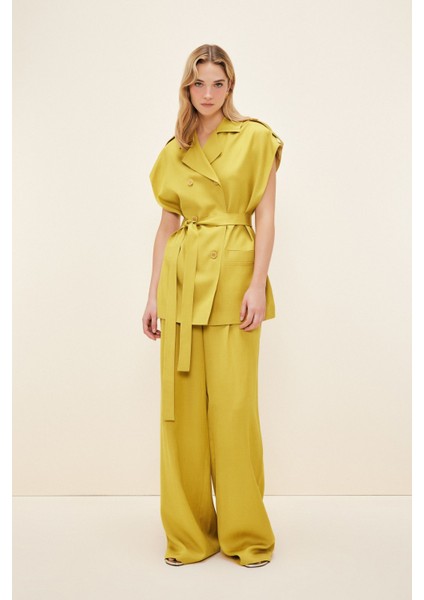 Keten Bol Pantolon Lime 153M2069000