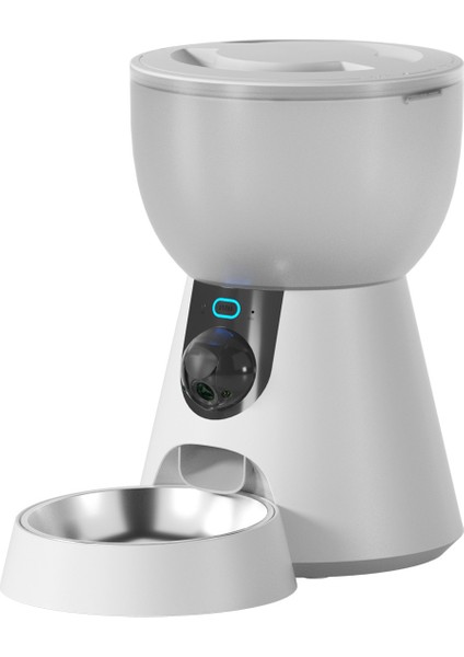 Akıllı Otomatik Mama Kabı – 4l, Hd Kameralı, Uygulama Kontrollü, Zaman Ayarlı, Kedi ve Köpekler Için