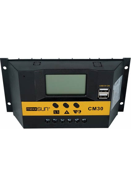 30 A Amper 12 24 V Volt Şarj Kontrol Cihazı Regülatör modelleri