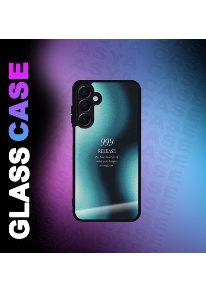 Samsung Galaxy A15 Kılıf 999 Baskılı Telefon Kapağı Siyah Silikon Arka Kapak Koruyucu