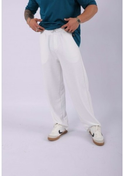 Nakışlı Baggy Eşofman Altı 3 Iplik fırsatları