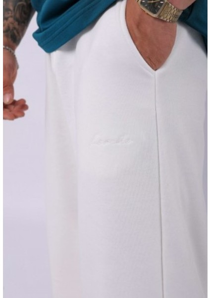 Nakışlı Baggy Eşofman Altı 3 Iplik indirimleri