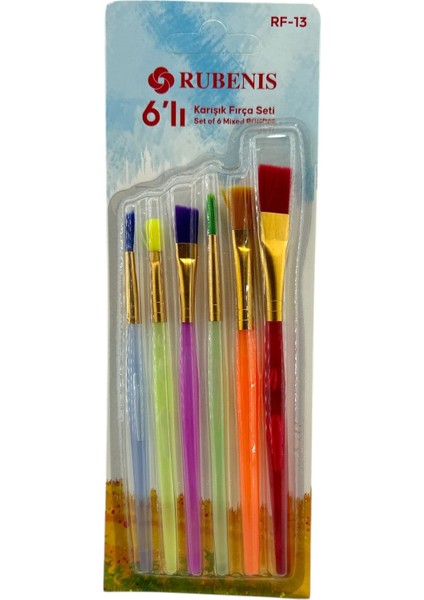 Karışık Fırça Seti 6'lı RF13