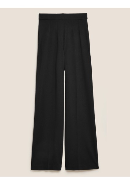 Wide Leg Örme Pantolon