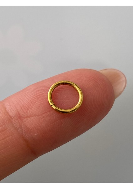 Paslanmaz Çelik Düz Halka Piercing Tragus Lob Kıkırdak Helıx Unisex Model 3lü Set fırsatları