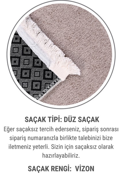 Puffy Bej Yumuşak Peluş Halı | Kaymaz, Yıkanabilir, Salon Mutfak Antre Için Halı Yolluk