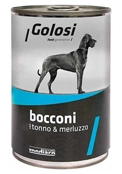 Golosi Ton ve Morina Balıklı Köpek Konserve Maması 400 gr