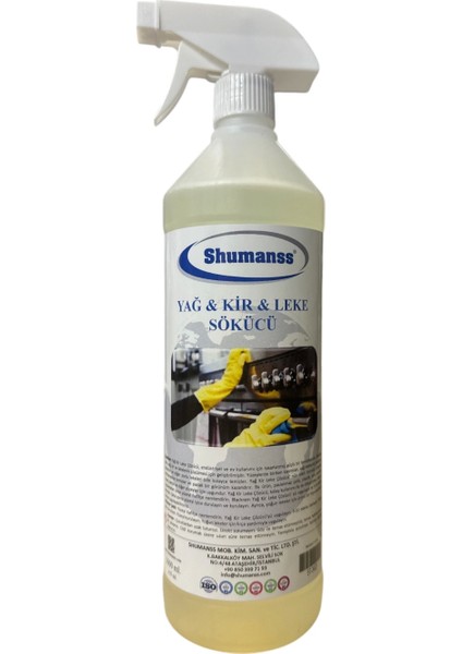 Yağ Kir Leke Sökücü 1 Lt