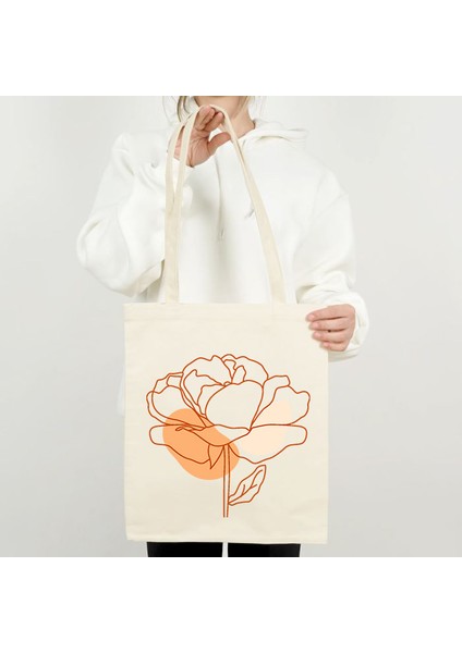 Gül Canvas Çanta