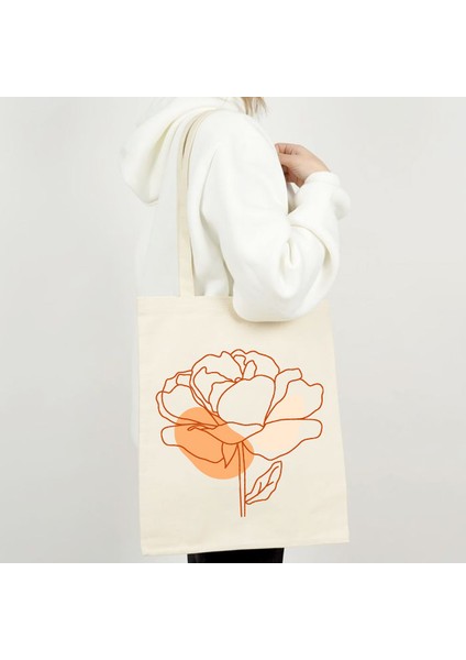 Gül Canvas Çanta