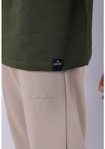 Nakışlı Baggy Eşofman Altı 3 Iplik fırsatları