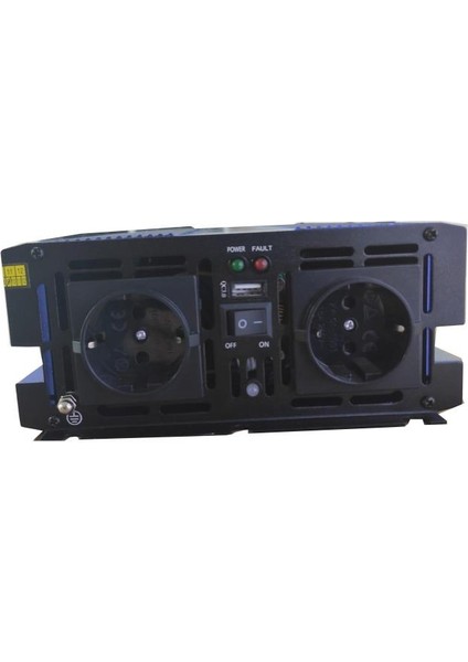 1500W 12V Volt (Şebeke Şarjlı) Tam Ups Inverter