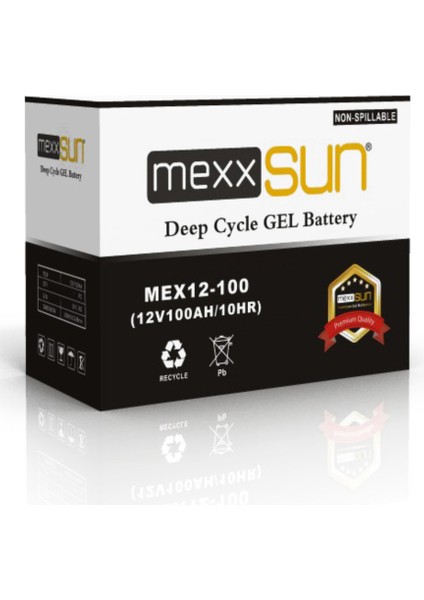 Jel Akü 12V 100AH (MEX12-100) BT100.12JAMX.002 fiyatları