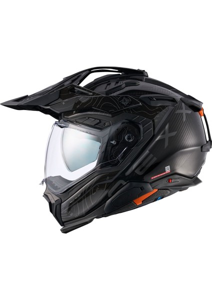 X.wed 3 Furka Karbon Siyah-Gri Kask