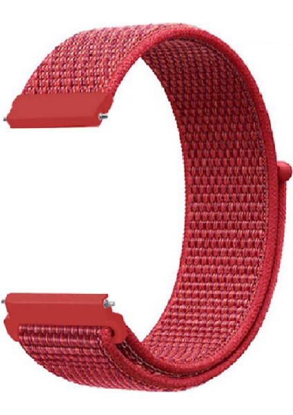 Samsung Galaxy Watch 42MM Akıllı Saat Uyumlu Spor Kumaş Desenli Cırt Cırtlı Kordon Kayış fiyatları