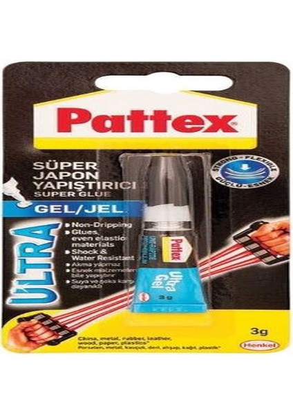 Ultra Gel Yapıştırıcı 3g Blister