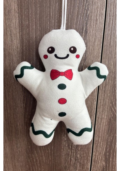 4'lü Yılbaşı Ağaç Süsü Charm Peluş 12 cm modelleri