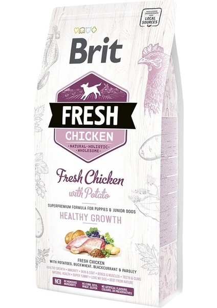 Brit Fresh Puppy Tavuk ve Patatesli Yavru Köpek Maması 12 kg