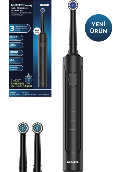Caremi Şarjlı Diş Fırçası Ctb-02