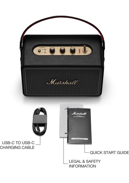 Kilburn Iıı Bluetooth Hoparlör, Blk&brass