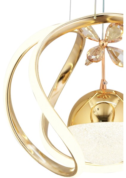 Istanbul Avize Bigiee Ledli Gold Lüx Beyaz Power LED Modern Avize fiyatları